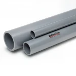 مواسير UPVC الوطنى جدول 80  مقاس 8 إنش سمك 12.7 مم لون رمادي
