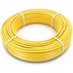 HDPE Pipes PE 80 Pressure 8 Bar Outside Diameter 40 mm Thickness 3.7 mm Yellow