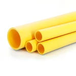 HDPE Pipes PE 100 Pressure 10 Bar Outside Diameter 355 mm Thickness 32.3 mm Yellow