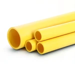 HDPE Pipes PE 80 Pressure 8 Bar 400 mm Diameter 36.4 mm Thickness Yellow