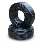 HDPE Pipes PE 100 Pressure 6 Bar Outer Diameter 75 mm Thickness 2.9 mm Black