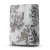 Leaf Patterned Wallpaper 15.6m x 106cm Dark & Pale Brown Light Gray - Image 1