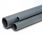 مواسير UPVC الوطني ضغط 15 بار  مقاس ½ إنش سمك 1.7 مم لون رمادي غامق