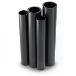 أنابيب HDPE PE 100 ضغط 6 بار قطر خارجي 200 مم سمك 7.7 مم لون أسود