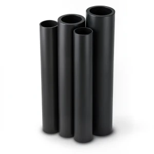 HDPE Pipes PE 100 Pressure 6 Bar Outer Diameter 225 mm Thickness 8.6 mm Black