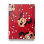 British wall Covering for youth and children, size 10 m x 0.53 m, red color, model 70235 
