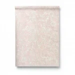 Italian Wall Covering, Pink with Beige Color, Length 10 m, Width 0.73 m, Model 26067