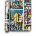 British wall Covering for youth and children, size 10 m x 0.53 m, multicolor, model 70238 