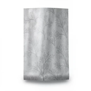 Tree-Patterned Wallpaper Vinyl Cover 15.6m x 106cm Gray