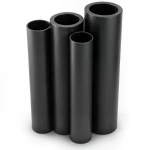 أنابيب HDPE PE 100 ضغط 10 بار قطر خارجي 400 مم سمك 36.4 مم لون أسود