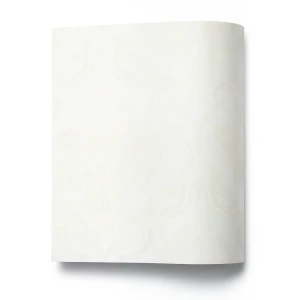 Italian Wallpaper 10m x 0.73m Off White, Model 25007