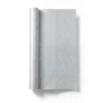 Wallpaper Tree-Patterned Design Size 15.6m×106cm Light Silvery Grey