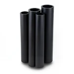 أنابيب HDPE PE 100 ضغط 10 بار قطر خارجي 400 مم سمك 36.4 مم لون أسود