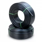 أنابيب HDPE الراجحي PE 100 ضغط 16 بار قطر خارجي 32 مم سمك 3 مم لون اسود