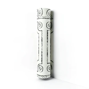 Youth and Children Wallpaper 10m x 0.53m Off White with Black