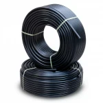 أنابيب HDPE الراجحي PE 100 ضغط 16 بار قطر خارجي 32 مم سمك 3 مم لون اسود