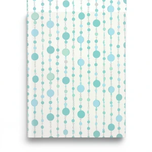 American Wallpaper Youth & Children 10m x 0.53m Off White Blue Green