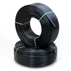 أنابيب HDPE PE 100 ضغط 6 بار قطر خارجي 90 مم سمك 3.5 مم لون أسود