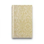 Leaf-Patterned Wallpaper 15.6m x 106cm Vinyl Cover, Golden Beige