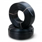أنابيب HDPE الراجحي PE 100 ضغط 16 بار قطر خارجي 50 مم سمك 4.6 مم لون اسود