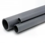 UPVC Pipes National Kham Nominal Pressure 15 Bar Size 1 ¼ inch Thickness 2.7 mm Dark Gray Colour
