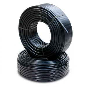 أنابيب HDPE PE 100 ضغط 6 بار قطر خارجي 63 مم سمك 2.5 مم لون أسود