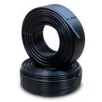 أنابيب HDPE الراجحي PE 80 ضغط 12.5 بار قطر خارجي 63 مم سمك 5.8 مم لون اسود