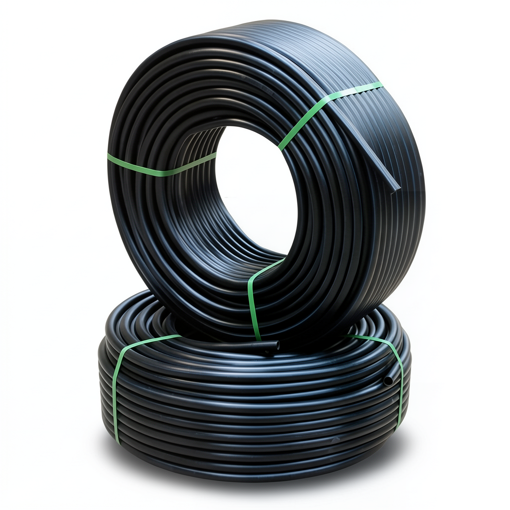 HDPE Pipes PE 100 Pressure 6 Bar Outer Diameter 75 mm Thickness 2.9 mm Black