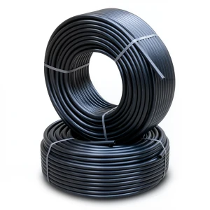 أنابيب HDPE PE 100 ضغط 6 بار قطر خارجي 90 مم سمك 3.5 مم لون أسود