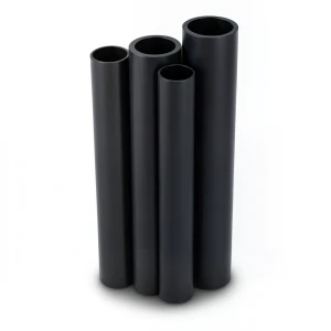 HDPE Pipes PE 100 Pressure 6 Bar Outer Diameter 200 mm Thickness 7.7 mm Black