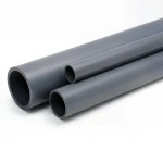 مواسير UPVC الوطني ضغط 15 بار  مقاس ½ 1 إنش سمك 3.1 مم لون رمادي غامق