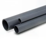 مواسير UPVC الوطني ضغط 15 بار  مقاس ½ 1 إنش سمك 3.1 مم لون رمادي غامق