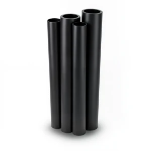 HDPE Pipes PE 100 Pressure 6 Bar Outer Diameter 180 mm Thickness 6.9 mm Black