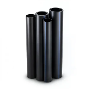 مواسير HDPE PE 100 ضغط 6 بار قطر خارجي 710 مم سمك 27.2 مم لون أسود