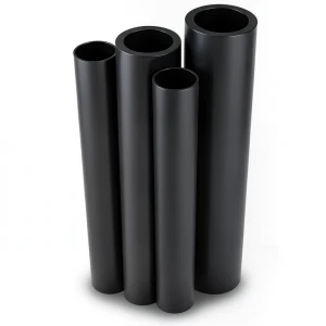 Al-Rajhi HDPE Pipes PE 100 Pressure 6 Bar Outer Diameter 400 mm Thickness 15.3 mm Black