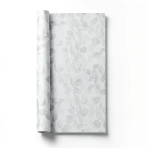 ورق حائط تصميم مشجر 15.6 م×106 سم لون رصاصي