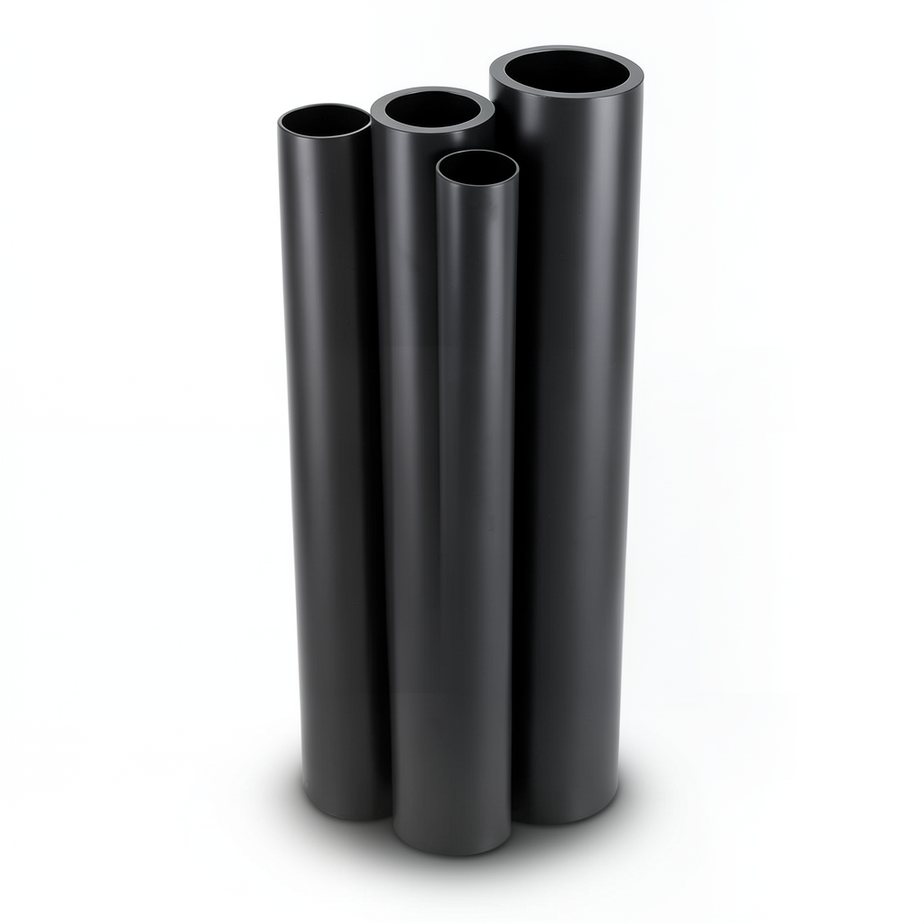 Al-Rajhi HDPE Pipes PE 100 Nominal Pressure 6 Bar Outer Diameter 900 mm Thickness 34.4 mm Black