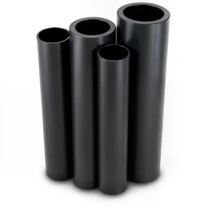 Al-Rajhi HDPE Pipes PE 100 Pressure 6 Bar Outer Diameter 280 mm Thickness 10.7 mm Black