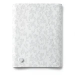 Wallpaper Tree-Patterned Design 15.6m×106cm Snow White Grey
