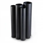 Al-Rajhi HDPE Pipes PE 63 Pressure 10 Bar Outside Diameter 225 mm Thickness 20.5 mm Color Black