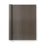 Wallpaper Striped Design Size 15.6m×106cm Dark Beige Color