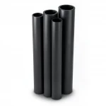مواسير HDPE البولي ايثيلين الراجحي PE 63 ضغط 10 بار قطر خارجي 250 مم سمك 22.7 مم لون اسود