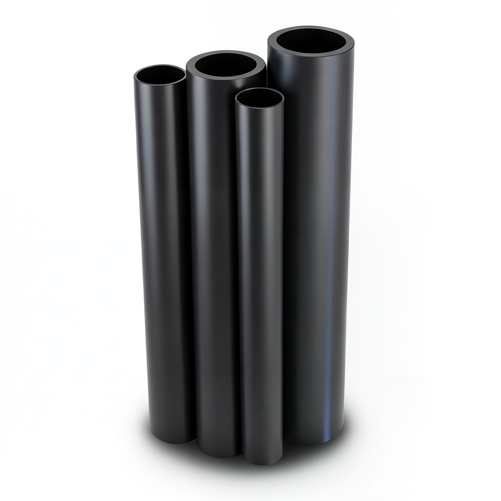 Al-Rajhi HDPE Pipes PE 100 Pressure 6 Bar Outer Diameter 1400 mm Thickness 53.5 mm Black