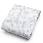 Wallpaper Tree-Patterned Design 15.6m×106cm Gray Color
