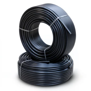 أنابيب HDPE PE 80 ضغط 5 بار قطر خارجي 50 مم سمك 2 مم لون أسود
