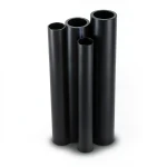 أنابيب HDPE PE 100 ضغط 4 بار قطر خارجي 315 مم سمك 7.7 مم لون أسود