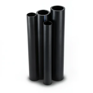 أنابيب HDPE PE 100 ضغط 4 بار قطر خارجي 315 مم سمك 7.7 مم لون أسود