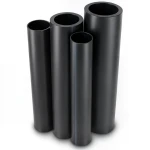 HDPE Pipes PE 100 Pressure 4 Bar Outside Diameter 355 mm Thickness 3.5 mm Black