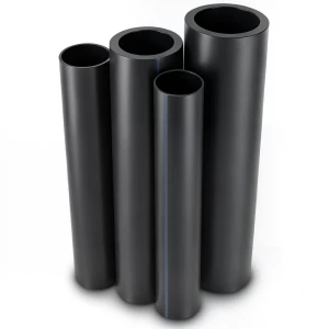 HDPE Pipes PE 100 Pressure 4 Bar Outside Diameter 355 mm Thickness 3.5 mm Black