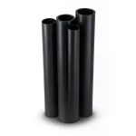أنابيب HDPE PE 100 ضغط 4 بار قطر 450 مم سمك 11.0 مم لون أسود